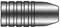 Bullet Mold,
.457" diameter, 405 grain bullet mold,
single cavity steel mold blocks,
by Lyman